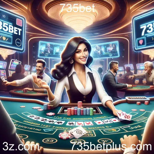 A Experiência Imersiva do Cassino ao Vivo na 735bet